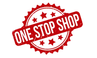 One-stop shop graphic